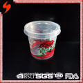 Verre En Plastique Fabricant 6oz Transparent Ice Cream Cup